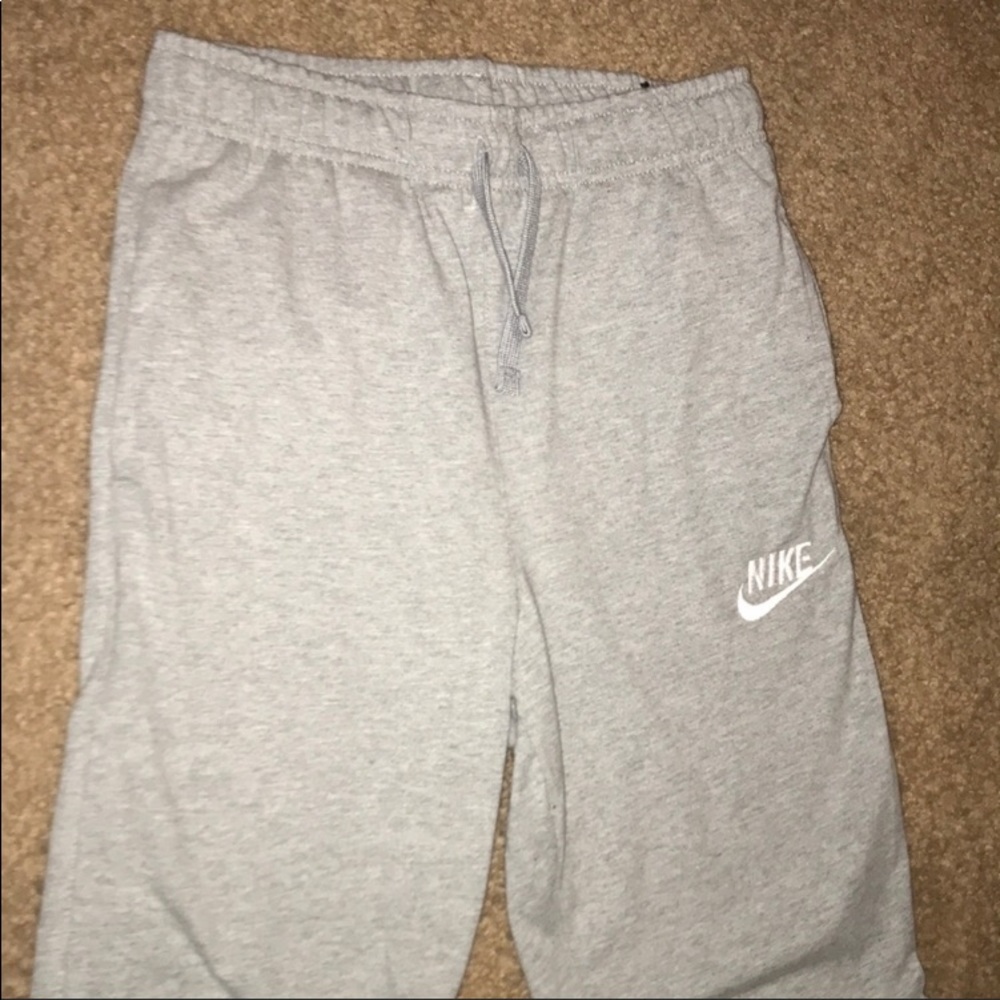 Grey Nike sweats